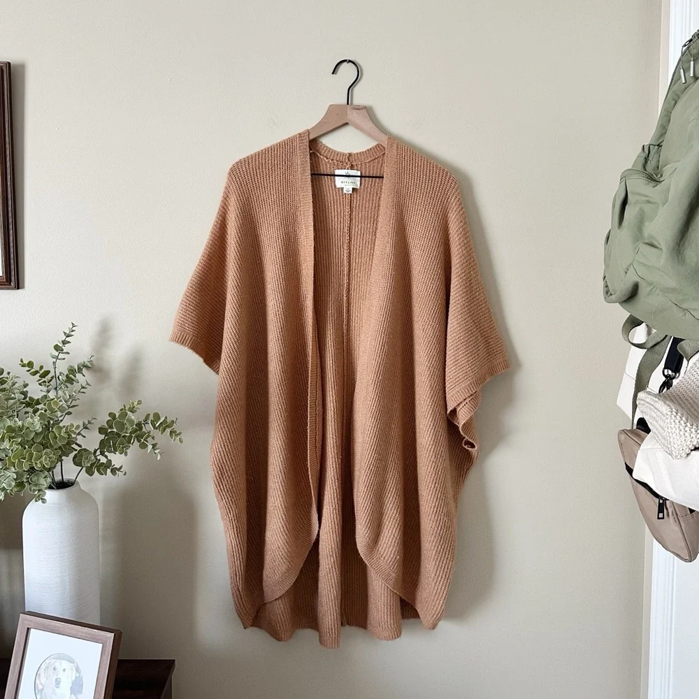 Aerie Cozy Cacoon Cardigan in Tan - Picture 1 of 6